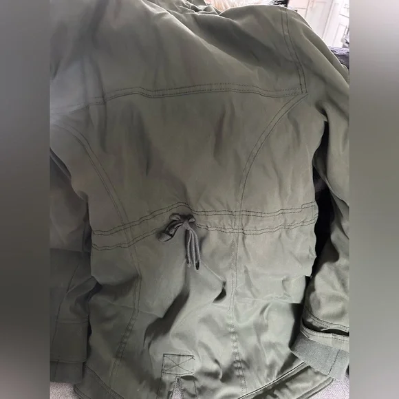 Hollister Olive Military Jacket - Picture 2 of 10